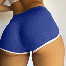 Cargar imagen en el visor de la galería, Mid Waist Sport Stretchy Exercise Shorts