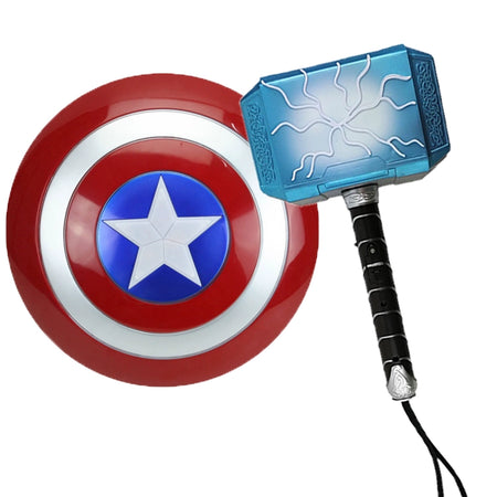 Captain America Shield Plate/ Cloak/Thor Hammer