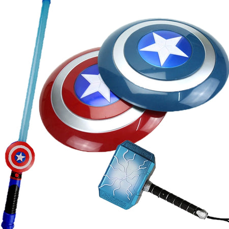 Captain America Shield Plate/ Cloak/Thor Hammer