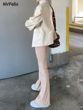 სურათის ჩატვირთვა გალერეის მნახველში, Flare High Waist Denim Pants