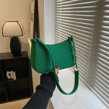 Load image into Gallery viewer, Luxury Tote Under Crescent Handbag