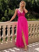 Carica l'immagine nel visualizzatore di Gallery, 2003 Backless V-neck Maxi Dress