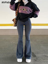 სურათის ჩატვირთვა გალერეის მნახველში, Flare High Waist Denim Pants