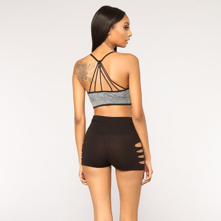 High Waist Push Up Gym Workout Fitness Shorts