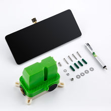 სურათის ჩატვირთვა გალერეის მნახველში, Waterfall Sink Faucet Shelf Basin Water Mixer Black Matte