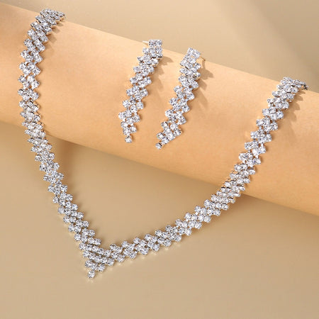 Necklace Earrings Set
