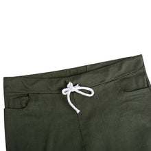 სურათის ჩატვირთვა გალერეის მნახველში, Lace-Up Waist Casual Slim Fit Trousers S-4XL