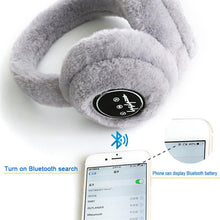 სურათის ჩატვირთვა გალერეის მნახველში, Wireless Bluetooth Fluffy Earmuff Headphone