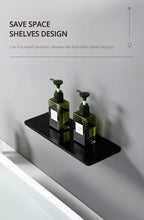 სურათის ჩატვირთვა გალერეის მნახველში, Waterfall Sink Faucet Shelf Basin Water Mixer Black Matte