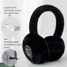 სურათის ჩატვირთვა გალერეის მნახველში, Wireless Bluetooth Fluffy Earmuff Headphone