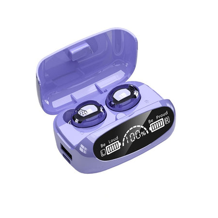 Wireless Headphone Touch Headset with Microphone Power Bank 2000mAh