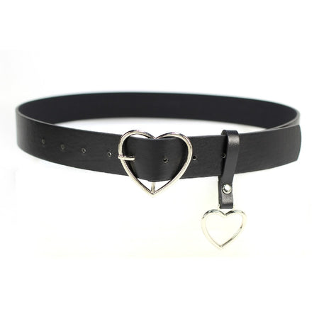PU Leather Heart Belt