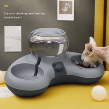 Charger l'image dans la galerie, Automatic Dog/Cat Food Bowl Feeder With Water Fountain