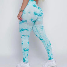 Cargar imagen en el visor de la galería, Lightning Marble Scrunch Butt Leggings