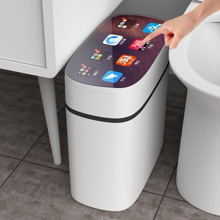 Intelligent Trash Can With Automatic Sensor