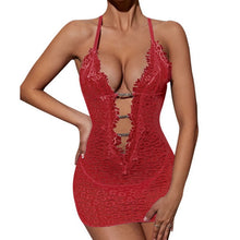 სურათის ჩატვირთვა გალერეის მნახველში, 1PC Women Lace Night Dress Lingerie