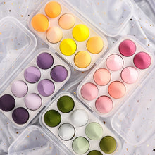 Carica l'immagine nel visualizzatore di Gallery, 8pcs/box Make-up Blender Cosmetic Sponge Foundation Beauty Tool