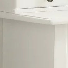 Carica l'immagine nel visualizzatore di Gallery, Wooden Vanity Make Up Table and Stool Set With Table Mirrors