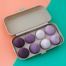 Carica l'immagine nel visualizzatore di Gallery, 8pcs/box Make-up Blender Cosmetic Sponge Foundation Beauty Tool