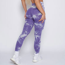 Cargar imagen en el visor de la galería, Lightning Marble Scrunch Butt Leggings