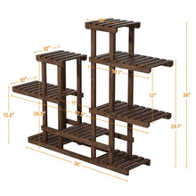 将图片加载到图库查看器,6 Tier Multi-tiered Plant Stand