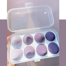 Carica l'immagine nel visualizzatore di Gallery, 8pcs/box Make-up Blender Cosmetic Sponge Foundation Beauty Tool