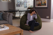 Cargar imagen en el visor de la galería, Sofa Sack Bean Bag Chair Memory Foam Lounger w/ Micro suede