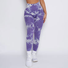 Cargar imagen en el visor de la galería, Lightning Marble Scrunch Butt Leggings