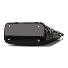Load image into Gallery viewer, Luxury Brand Leopard Print Patent Leather Tote Handbag