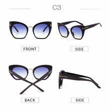 गैलरी व्यूवर में इमेज लोड करें, Square Rimless Sunglasses - Fashion Damsel