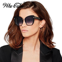 गैलरी व्यूवर में इमेज लोड करें, Square Rimless Sunglasses - Fashion Damsel