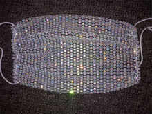 Load image into Gallery viewer, Reusable Washable Fashion Face Mask With Rhinestones - Fashion Damsel