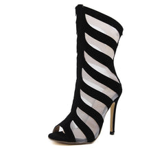 Load image into Gallery viewer, Sexy Mesh Gauze High Heels
