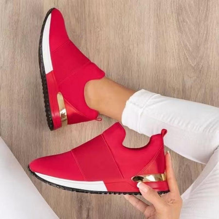 Casual Sport Sneaker Breathable Slip-On Shoes - Fashion Damsel