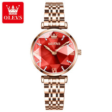 Load image into Gallery viewer, OLEVS Waterproof Luxury Jewel Quartz Watch Set