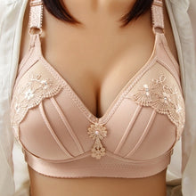 Carica l'immagine nel visualizzatore di Gallery, Lace Floral Wide Straps Bra