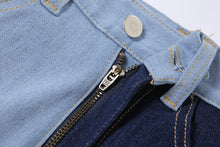 Carica l'immagine nel visualizzatore di Gallery, High Waist Vintage Patchwork Slim Jeans