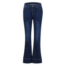 სურათის ჩატვირთვა გალერეის მნახველში, High Street Women's Denim Jeans Pants With Pockets