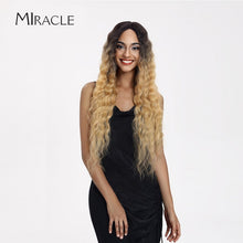 Cargar imagen en el visor de la galería, Deep Wave Synthetic Lace Wigs