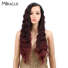 Cargar imagen en el visor de la galería, Deep Wave Synthetic Lace Wigs