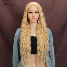 Cargar imagen en el visor de la galería, Deep Wave Synthetic Lace Wigs