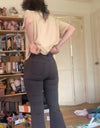 Flare High Waist Denim Pants