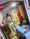 Flare High Waist Denim Pants