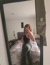 Flare High Waist Denim Pants