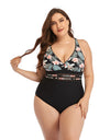 Plus Size One Piece Bikini Set