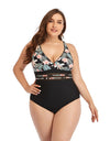 Plus Size One Piece Bikini Set