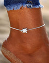 Bohemian Gold Or Silver Butterfly Anklets
