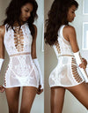 Plus Size Sexy Lingerie Lace Nightdress