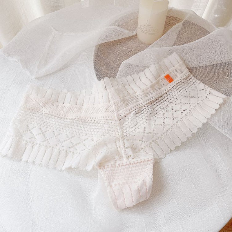 Lace Low-waist Brief Panties