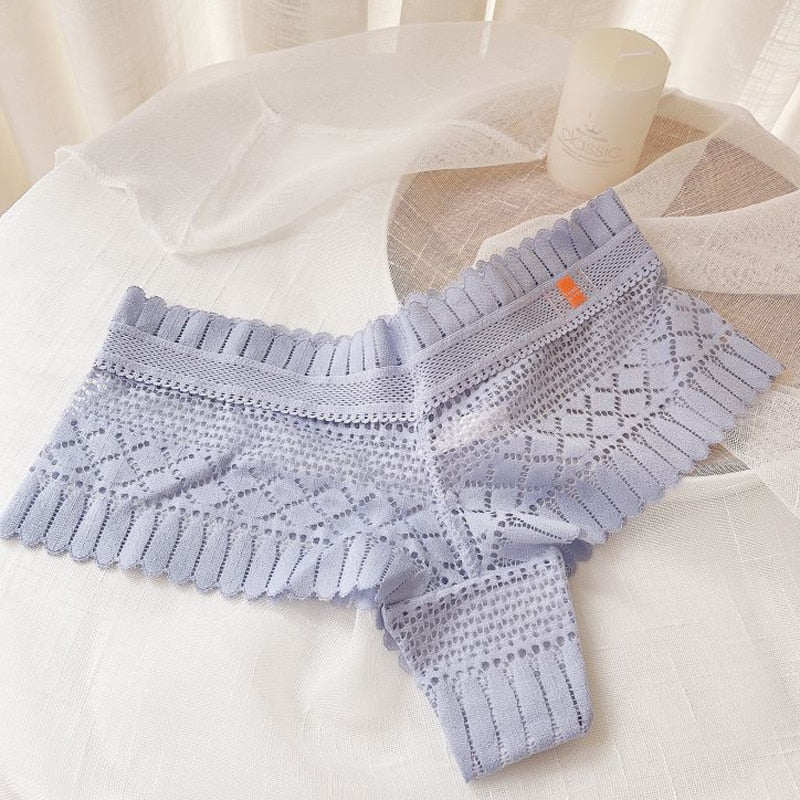 Lace Low-waist Brief Panties